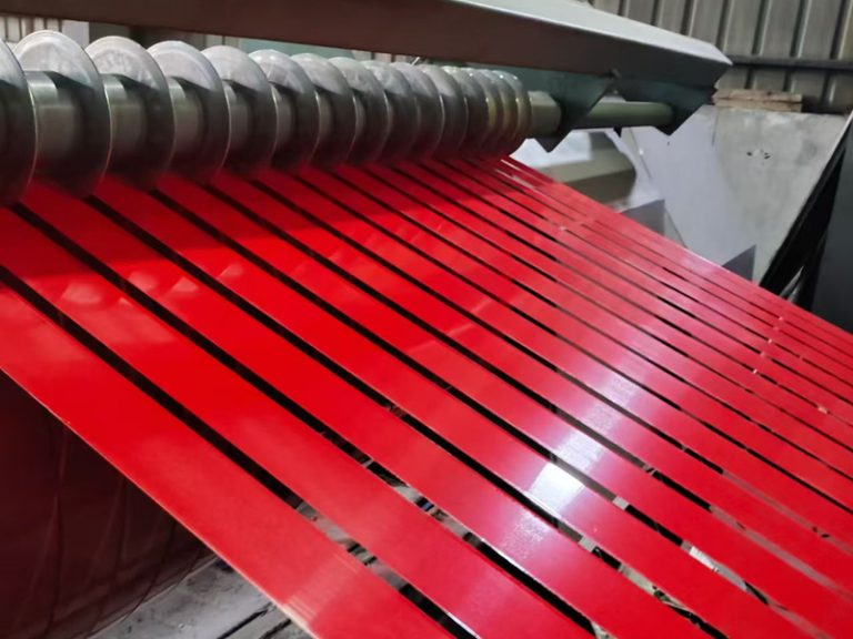 red pre-painted aluminum strip coil